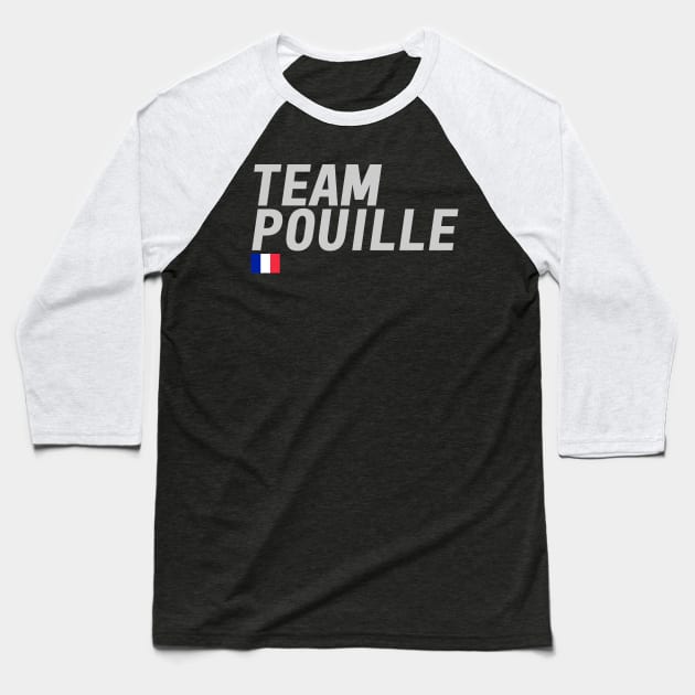 Team Lucas Pouille Baseball T-Shirt by mapreduce